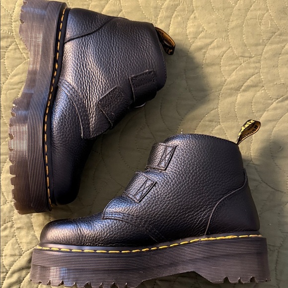 Devon Heart Doc Marten Platform Boots - Picture 4 of 6